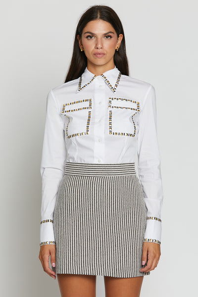 Studs Shirt White