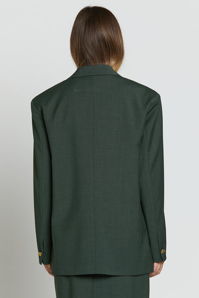 Boy Wool Blazer Verde