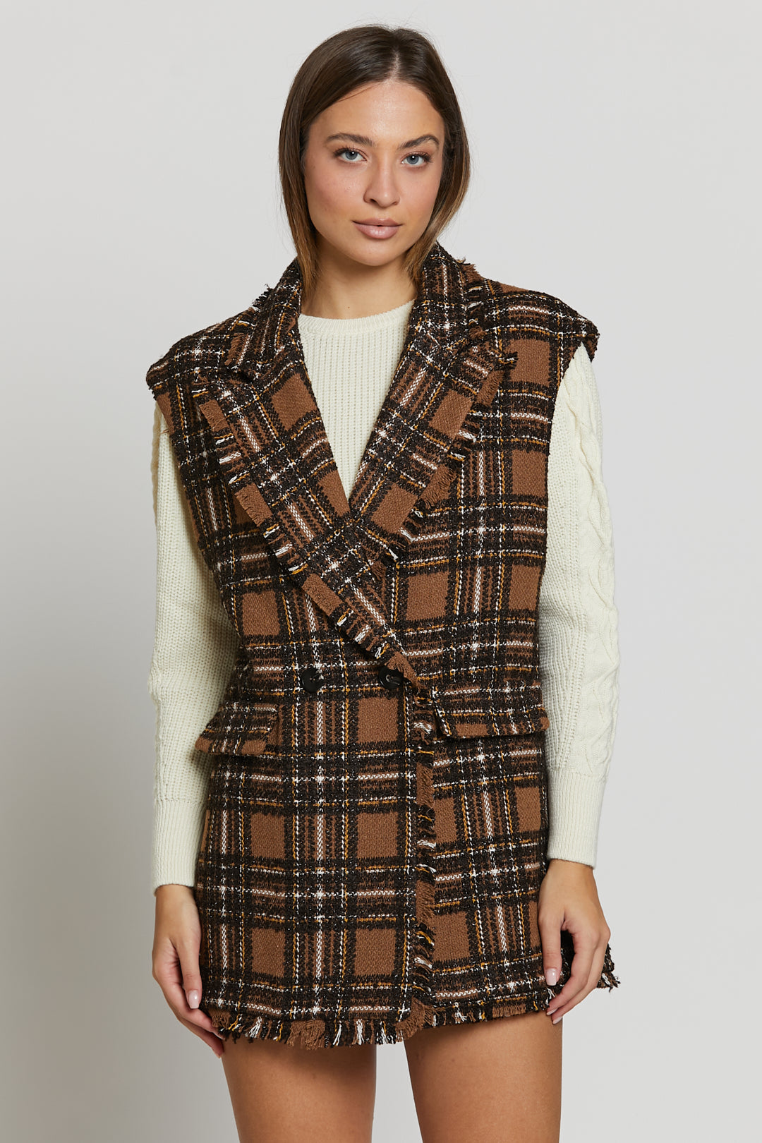 Tartan Gilet