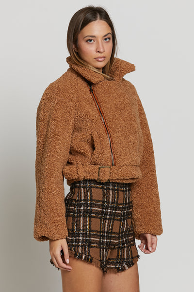 Teddy Coat Brown