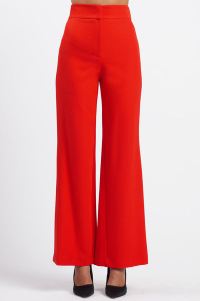 Pantalone Palazzo Spacchi Rosso