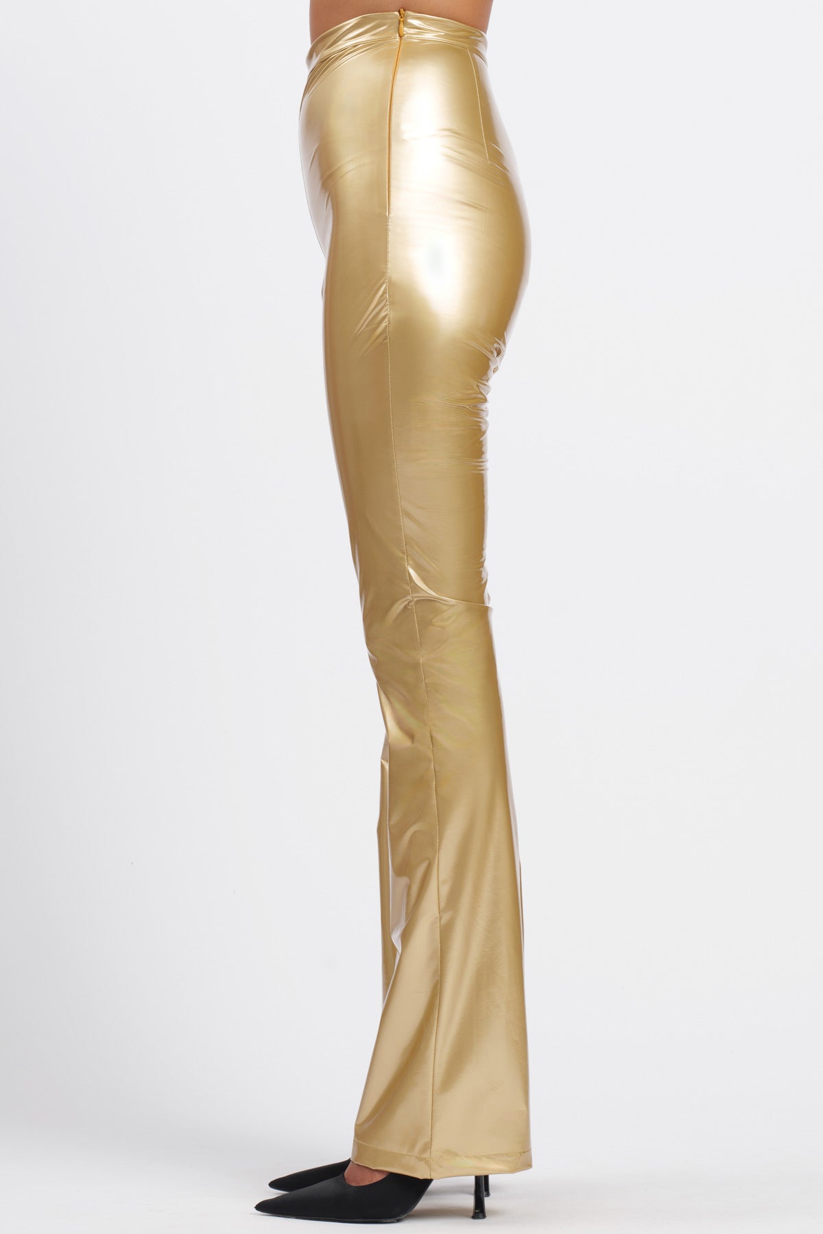 Pantalone Vinyl Skin Oro