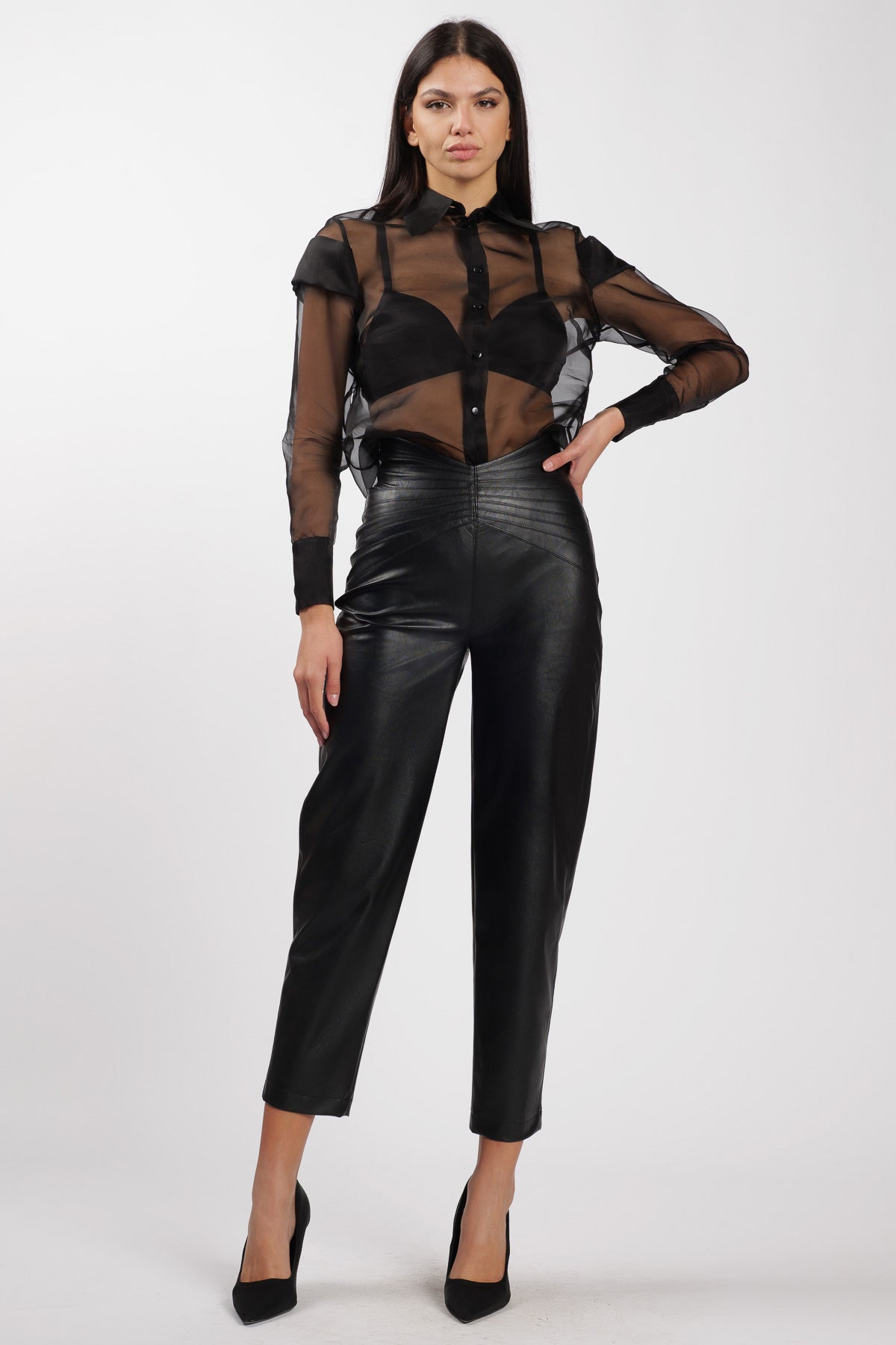 Pantalone Eco Bustier Nero