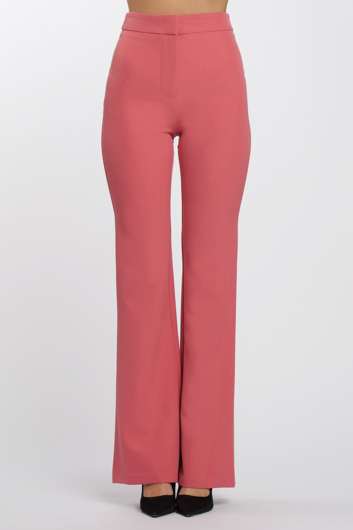  High Waisted Coral Pants