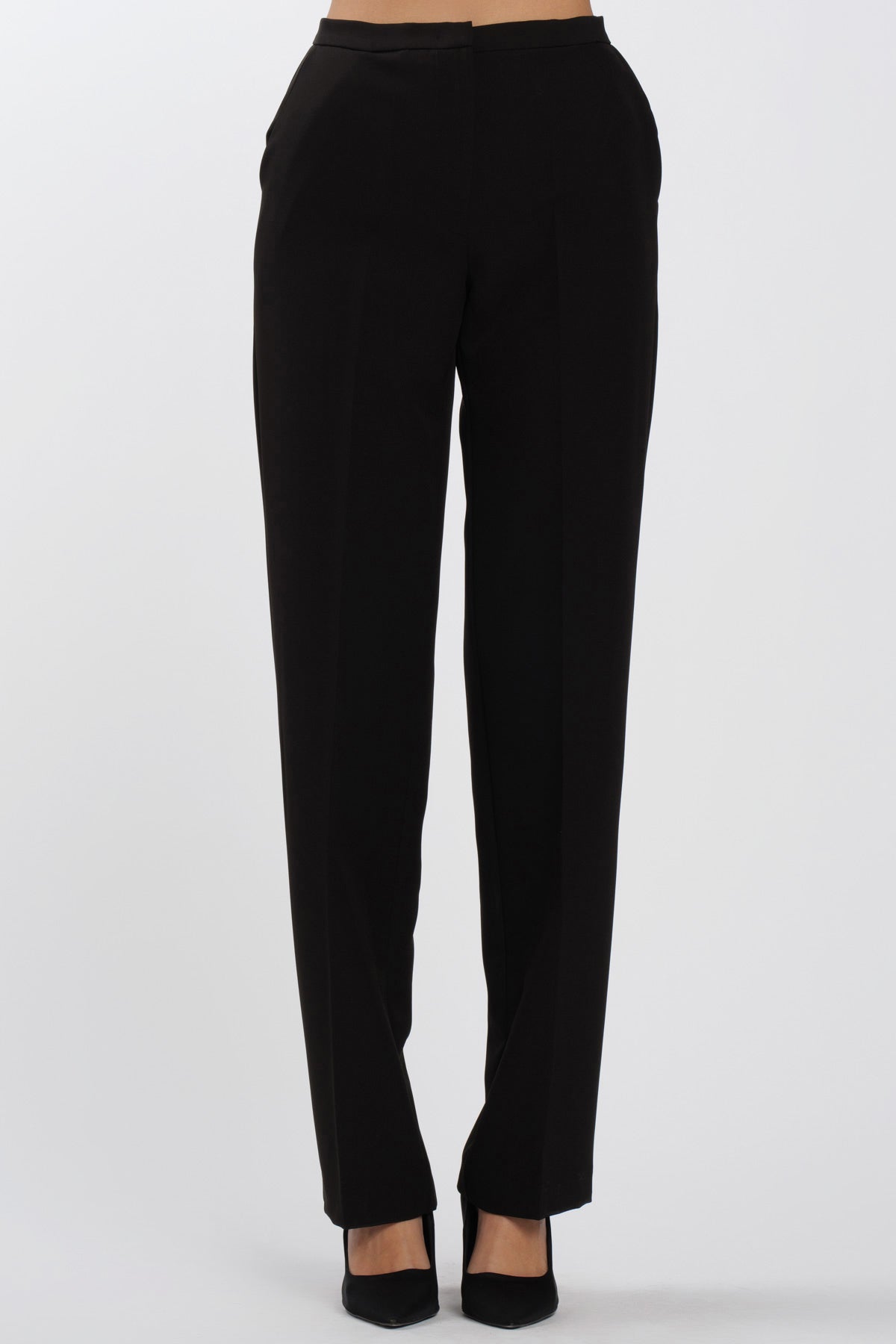 Regular Basic Pants Nero