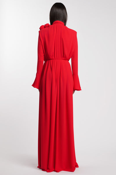 So Chic Dress Rosso
