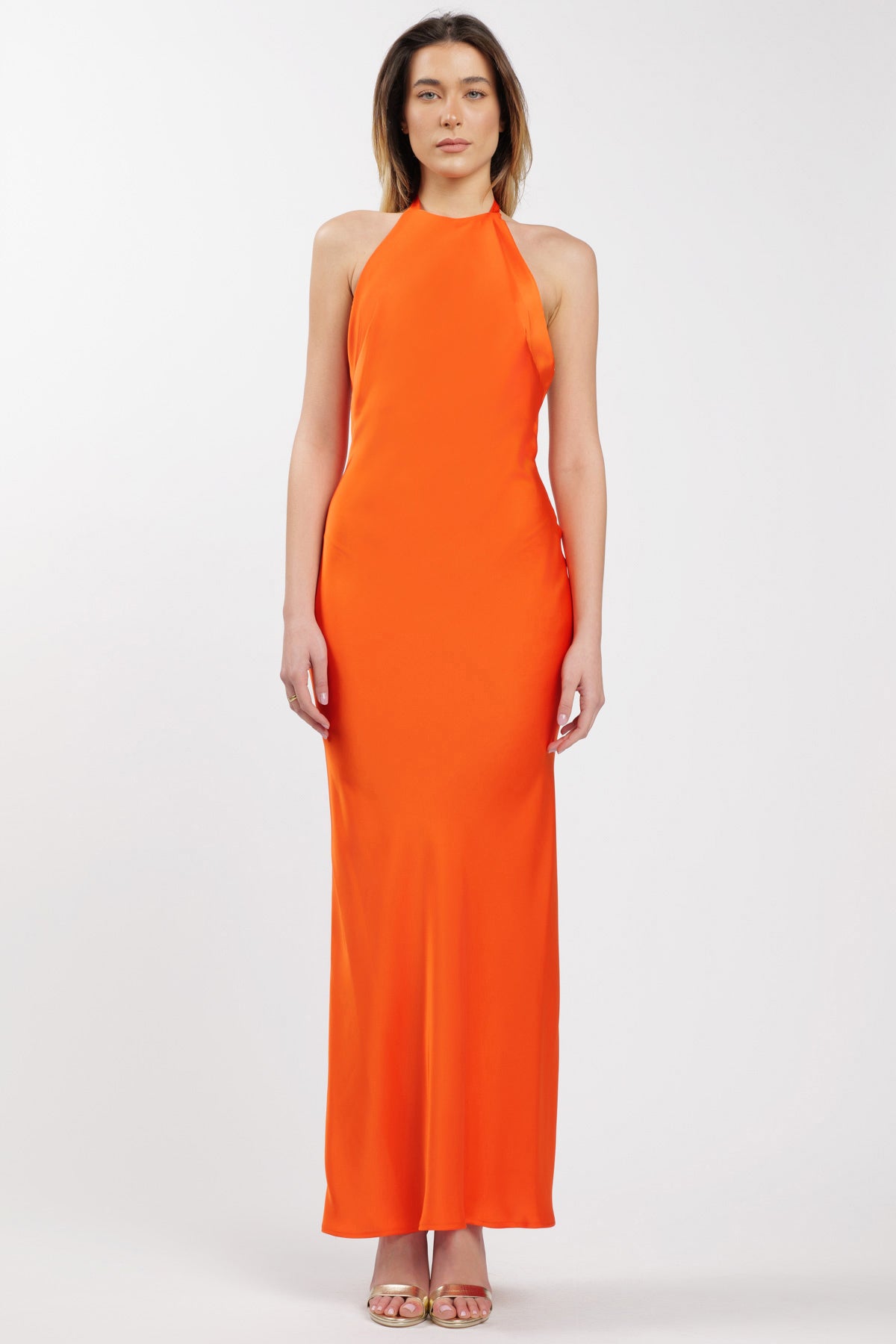 Keira Dress Orange