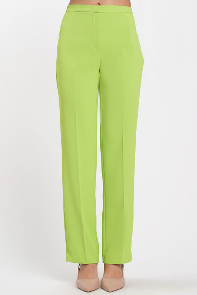 Pants Andromeda Privè Chartreuse