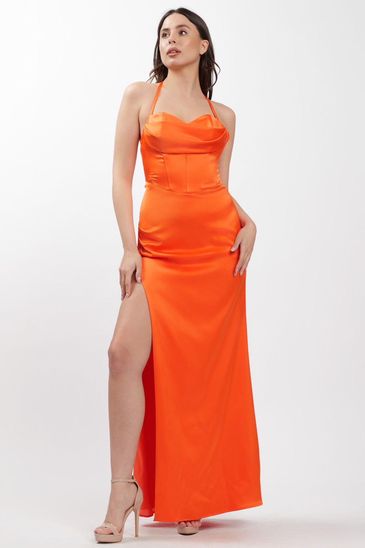 Britney Dress Arancio