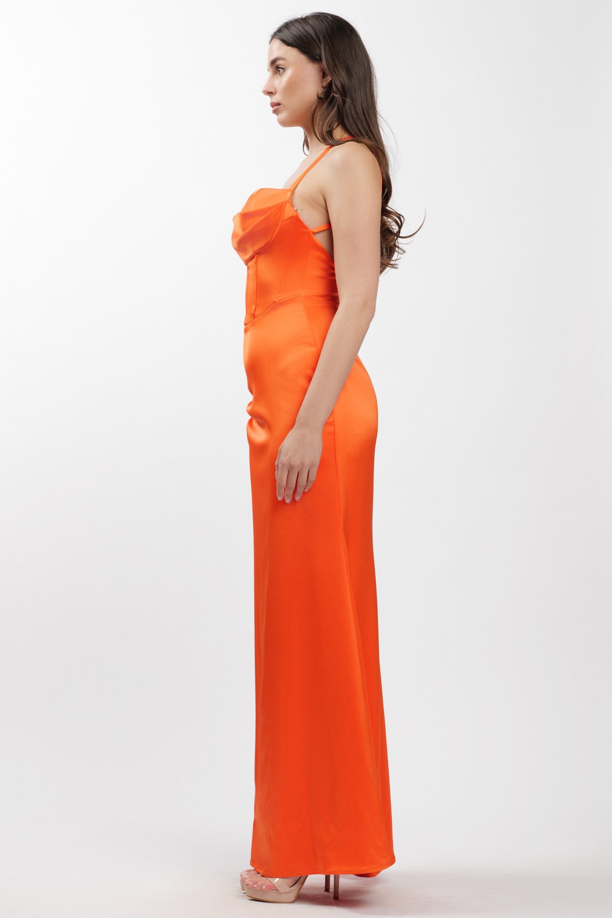 Britney Dress Arancio