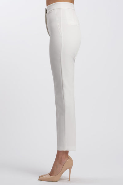 Folds Pants Bianco