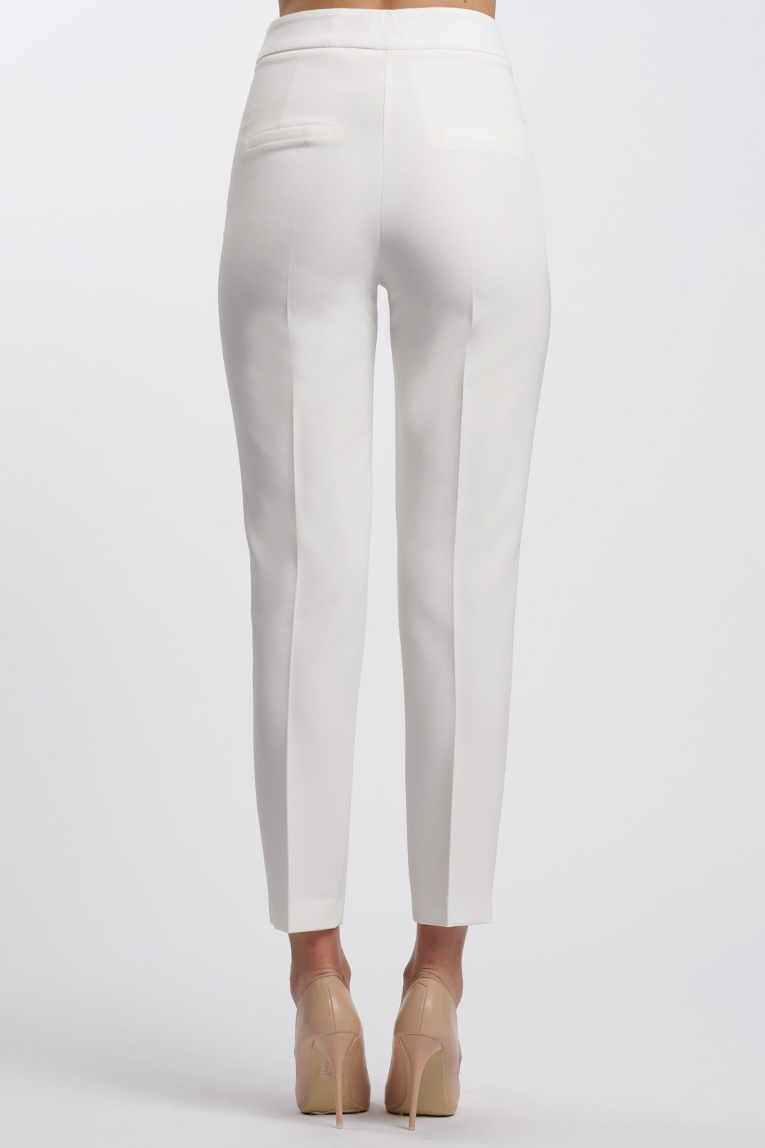 Folds Pants Bianco