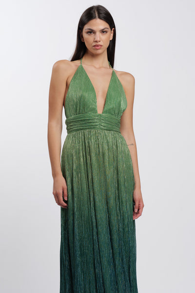 Empire Dress Green