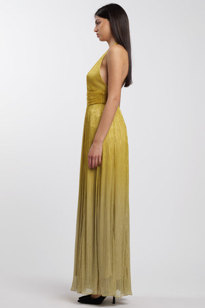 Empire Dress Gold