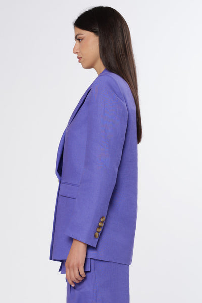 Linen Blazer Viola