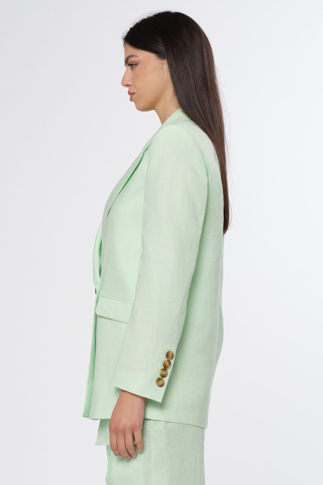 Linen Blazer Menta