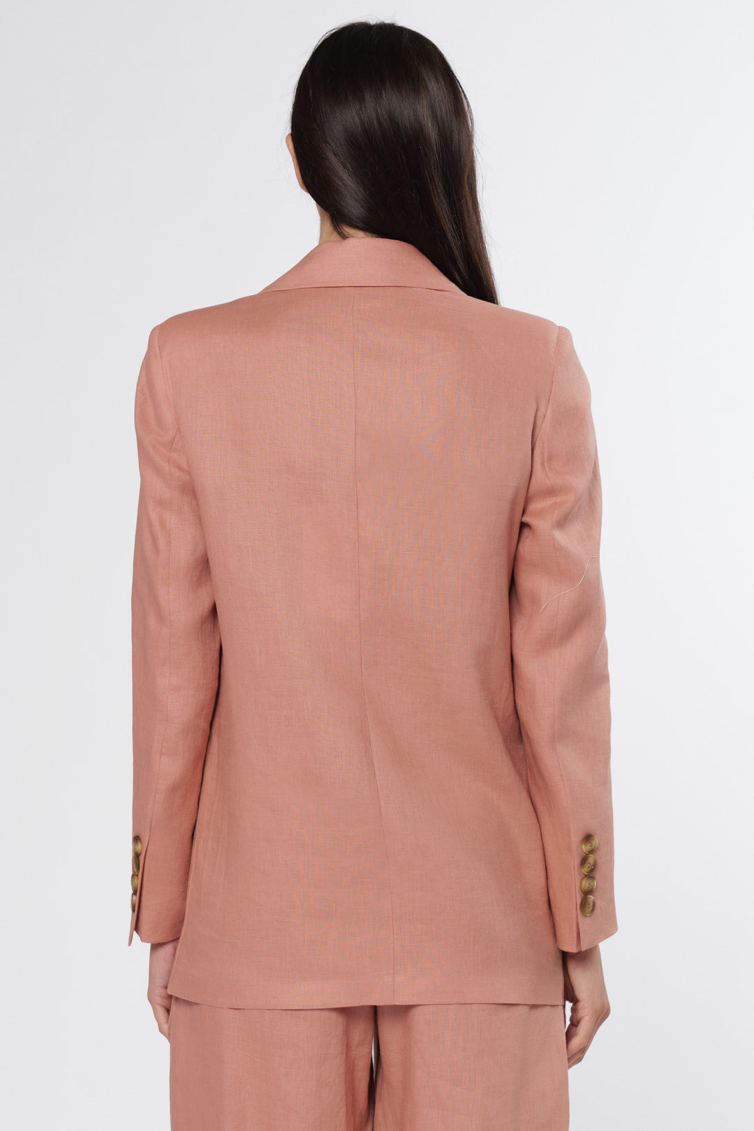 Linen Blazer Nude