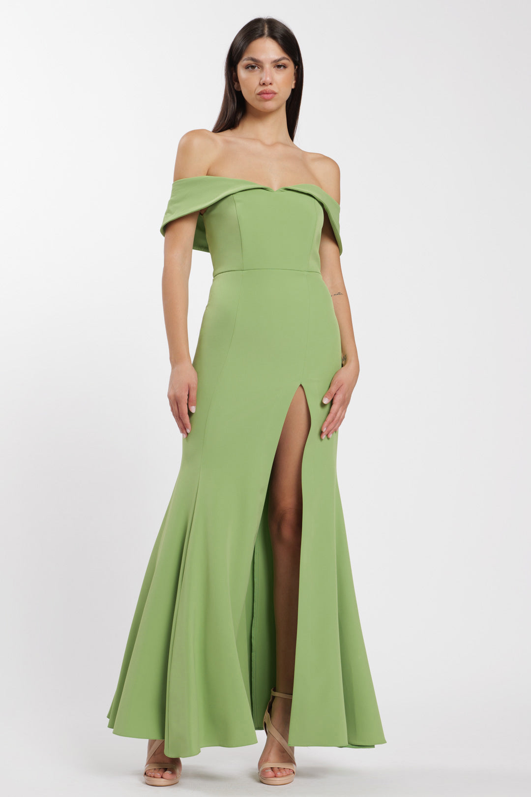 Ariel Dress Avocado