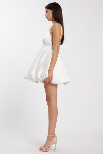 Bubble Dress Bianco